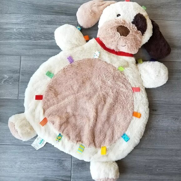 TAGGIES MARY MEYER DOG PLUSH "BUDDY" BABY FLOOR PLAY MAT LARGE 32" x 23" RETIRED - Picture 3 of 10